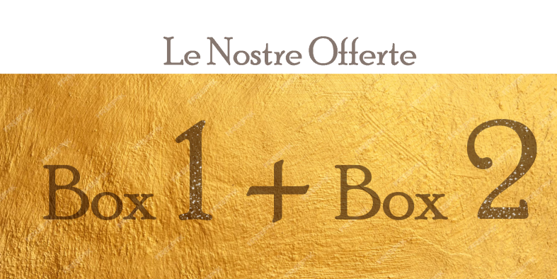 BOX 1 + BOX 2 = 16 PALLINE
